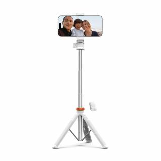 Selfie Stick Wireless Cu Trepied Si Telecomanda L03S alb