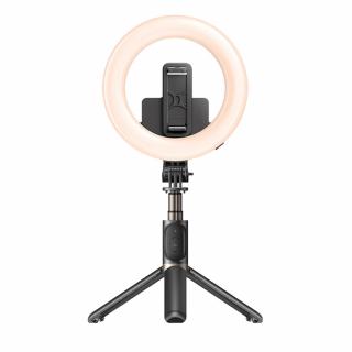 Selfiestick Yesido SF12 cu telecomanda si ring light