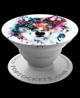 Suport stand adeziv universal Popsockets Wolf