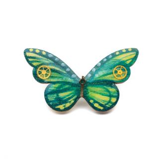 Brosa GREEN BUTTERFLY