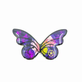 Brosa LEMN Butterfly Indigo