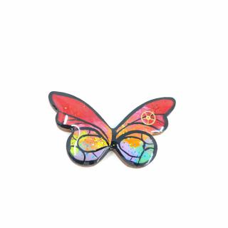 Brosa LEMN Butterfly Reddish