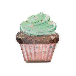 Brosa LEMN Green Cupcake