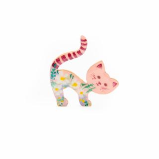 Brosa LEMN Pink Kitten - Floral