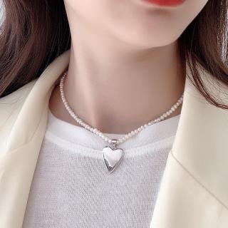 Colier Pearly Heart - Argint 925