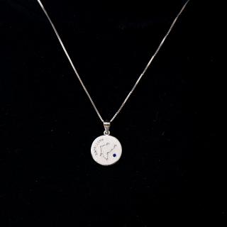 Colier Zodiac CAPRICORN - Argint 925