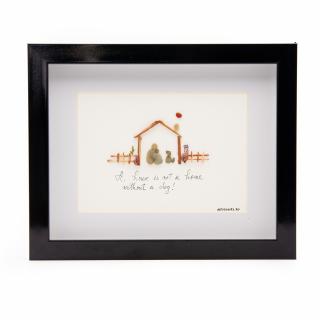 Tablou Dog Lovers - Colectia Pebble Art