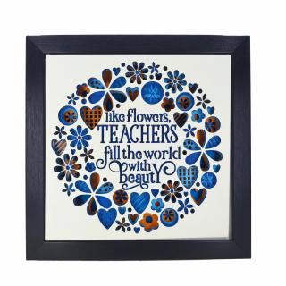 Tablou Teachers - Colectia Shadow Box