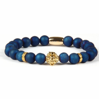 24K Blue Lion Gold plated