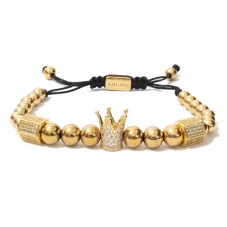 24K Crown Amun Gold Plated