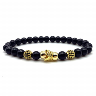 24K Crown of Stone Gold plated