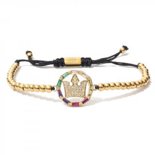 24K Galaxy Crown Gold Plated