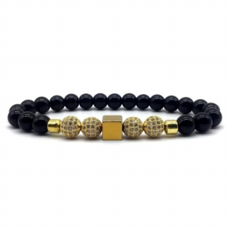 24K Luxury Cubic Gold plated