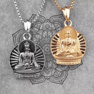 Lantisor Buddha 24K gold plated