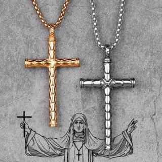 Lantisor Cross 24K gold plated