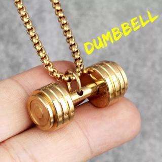 Lantisor Dumbbell 24K gold plated