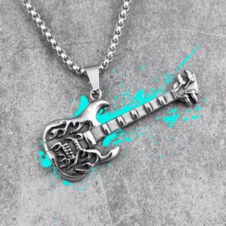 Lantisor Hell Guitar silver