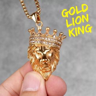 Lantisor Lion King 24K gold plated