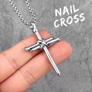 Lantisor Nail Cross silver