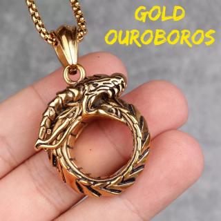 Lantisor Ouroboros 24K gold plated