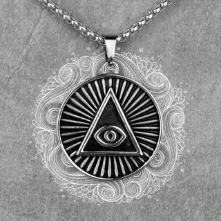 Lantisor Triangle Eye silver