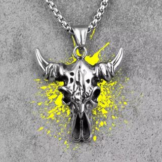 Lantisor Yak Skull silver