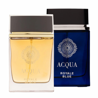 Pachet 2 parfumuri barbati: Acqua Royale Black 100ml + Acqua Royale Blue 100ml