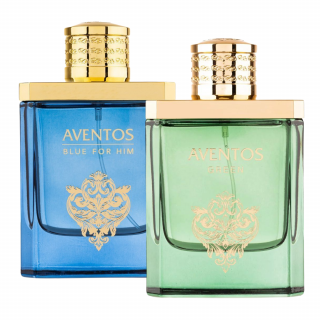 Pachet 2 parfumuri barbati: Aventos Blue for Him 100ml + Aventos Green 100ml