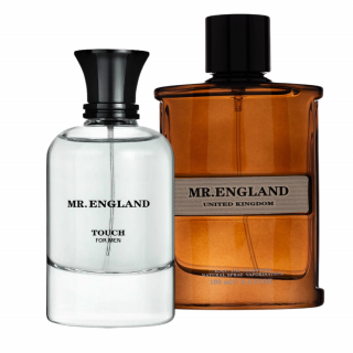 Pachet 2 parfumuri barbati Mr. England: United Kingdom 100ml + Touch for Man 100ml