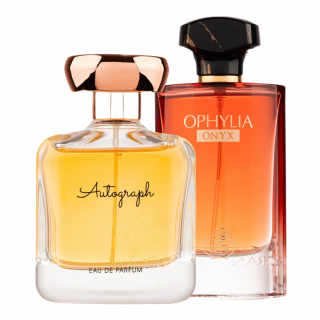 Pachet 2 parfumuri dama: Autograph 100ml + Ophylia Onyx 80ml