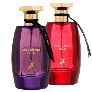 Pachet 2 parfumuri dama VERY VELVET: Orchid 100ml + Rouge 100ml