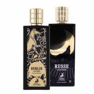 Pachet 2 parfumuri: Dublin Leather 80ml + Russe Leather 80ml