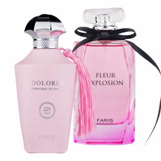 Pachet 2 parfumuri dulci dama: Dolores 100ml + Fleur Explosion 100ml