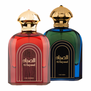 Pachet 2 parfumuri El si Ea: Al Sayaad Women 75ml + Al Sayaad Men 75ml