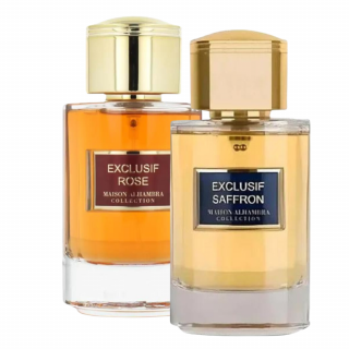 Pachet 2 parfumuri: Exclusif Rose 100ml + Exclusif Saffron 100ml