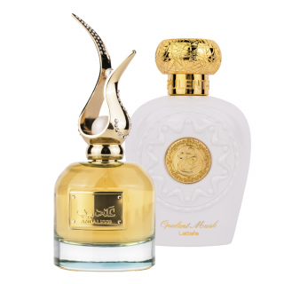 Pachet 2 parfumuri femei 100ml: Andaleeb + Opulent Musk