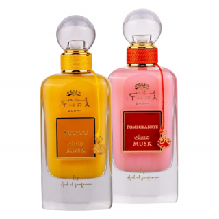 Pachet 2 parfumuri: Ithra Dubai Mango 100ml + Ithra Dubai Pomegranate 100ml