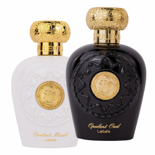 Pachet 2 parfumuri Lattafa 100ml: Opulent Musk + Opulent Oud