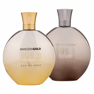 Pachet 2 parfumuri Mancera Gold 999.9: Pure Gold 100ml + White Gold 100ml