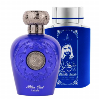 Pachet 2 parfumuri: Opulent Blue Oud 100ml + Sheikh Zayed Blue 100ml