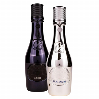 Pachet 2 parfumuri premium: Prive Platinum 100ml + Prive Noir 100ml