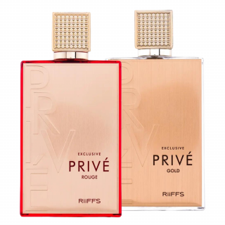 Pachet 2 parfumuri premium Prive Rouge Exclusive 80ml + Prive Gold Exclusive 80ml