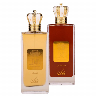 Pachet 2 parfumuri regale de dama: Ana Al Awwal Red 100ml + Ana Al Awwal Women 100ml