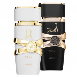 Pachet 2 parfumuri: Yara Moi 100ml + Asad 100ml