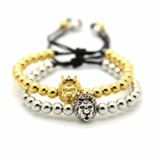 Set Amunis Couple Lion Gold  Silver