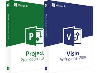 Pachet: Project Professional 2019 + Visio Professional 2019