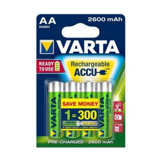 ACUMULATOR AA 2600MAH BLISTER 4 BUC VARTA