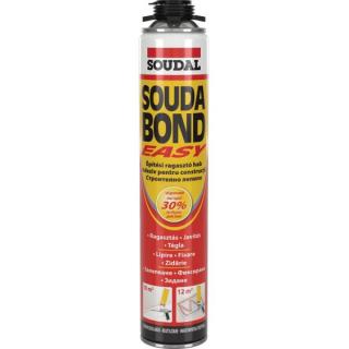 ADEZIV POLIURETANIC PENTRU POLISTIREN PISTOL 750ML SOUDAL EASY SOUDABOND