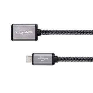 CABLU PRELUNGITOR USB-MICRO USB 1M KRUGERMAT