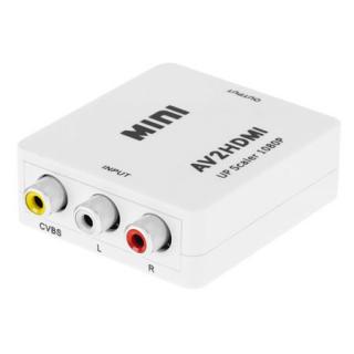 CONVERTOR RCA CVBS + AUDIO - HDMI MAMA